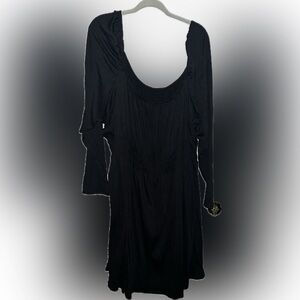 H&M Black Long Sleeve Dress